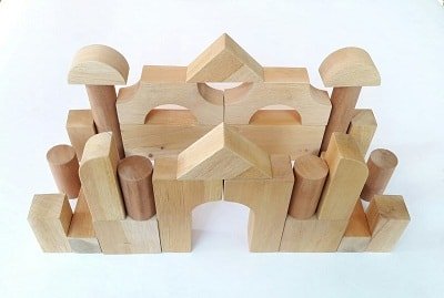 Jual Mainan Balok Kayu Susun