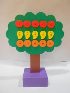 Jual Mainan Edukasi Kayu Pohon Hitung