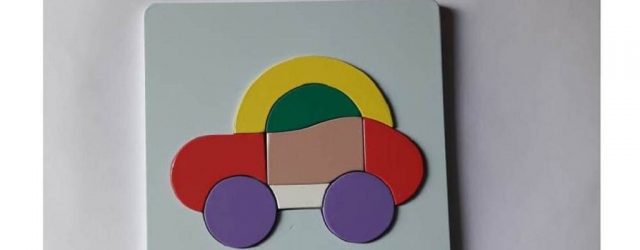 Jual Mainan Edukasi Anak puzzle kendaraan Murah