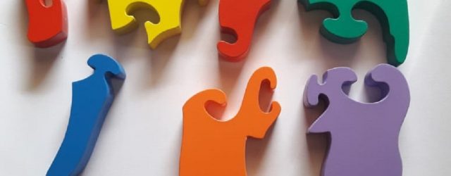 Grosir Mainan Edukatif puzzle 3d hewan gajah
