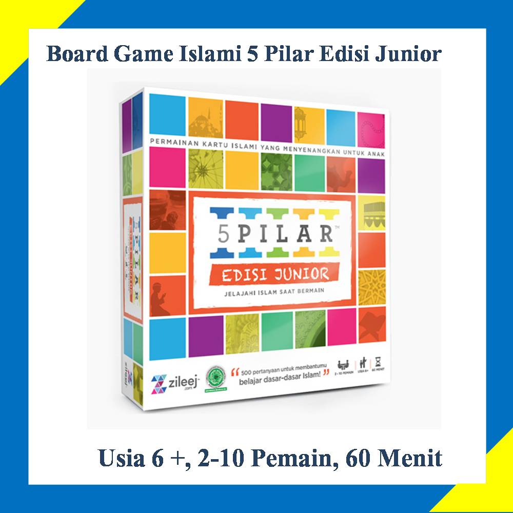 board game islami 5 pilar edisi junior - 0821.3704.9901
