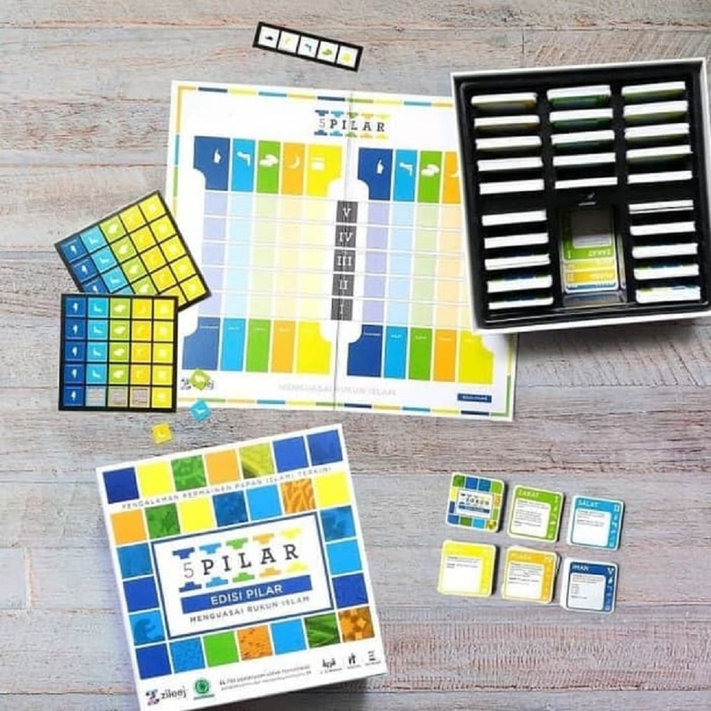 Promo Board Game Islami 5 Pilar Edisi Rukun Islam Terbaik