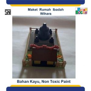 Alat Peraga PAUD Miniatur Maket Rumah Ibadah 