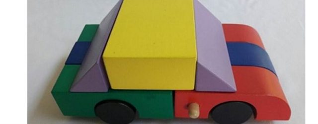 Jual Mainan Balok Mobil Kayu Murah