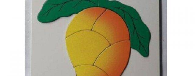 jual mainan puzzle buah mangga anak