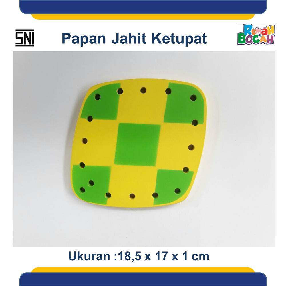 Jual Alat Permainan Edukatif Papan jahit ketupat