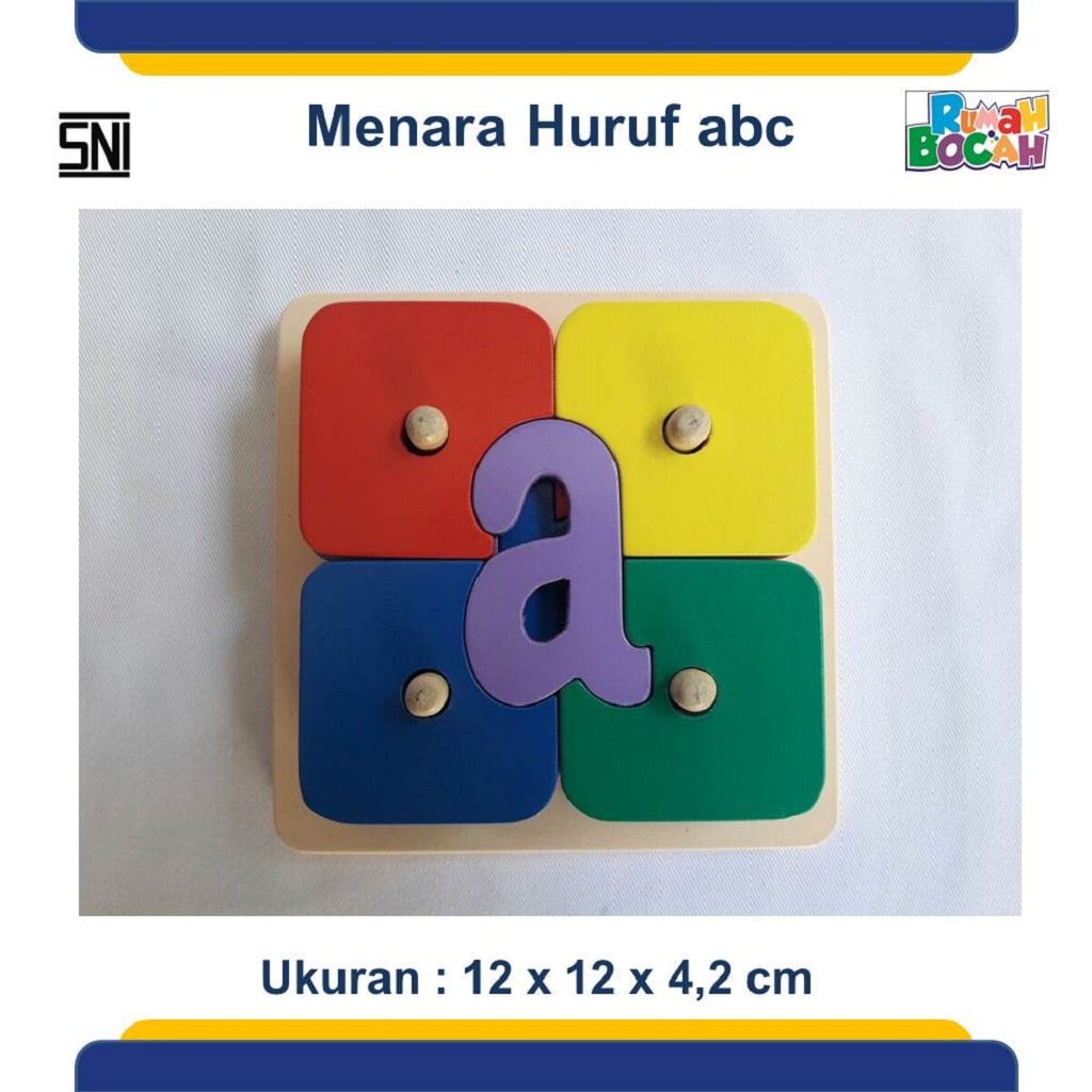 Jual Ape Menara Huruf abc