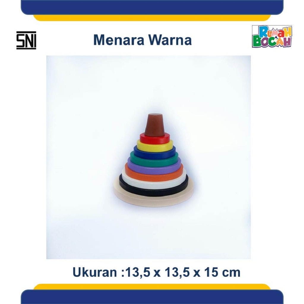 Pusat Mainan Edukasi Anak Menara Warna