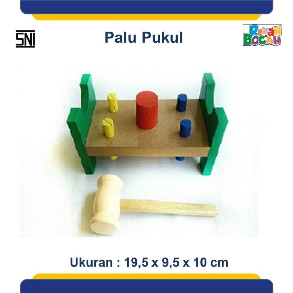 Jual Mainan Edukasi Murah Palu Pukul