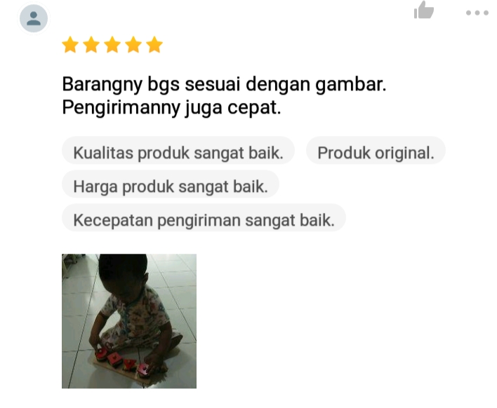 Testimoni Jual Mainan Kayu Anak 1