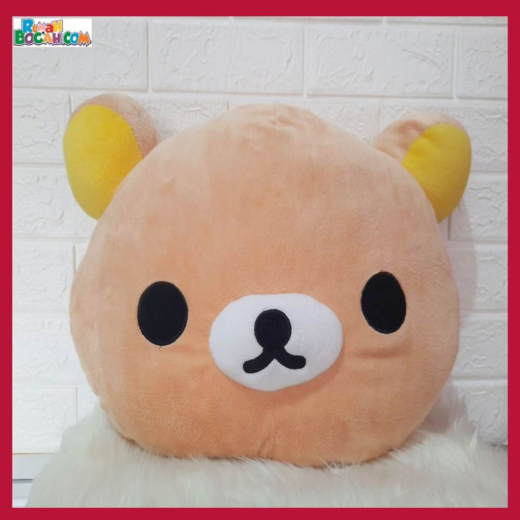 Mainan Kado Anak Remaja Sahabat Pacar Perempuan laki Laki Boneka Bantal Rilakkuma-min