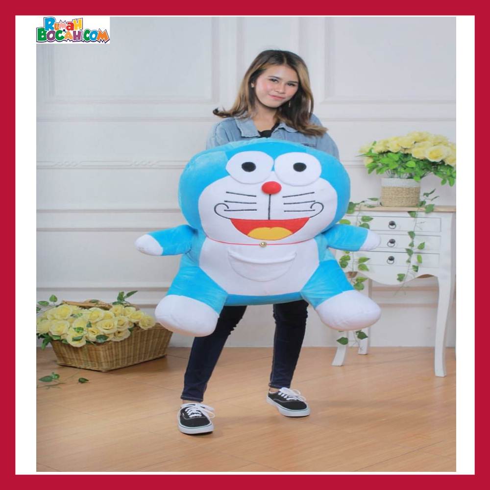 Mainan Kado Ulang Tahun Anak Sahabat Pacar Remaja Perempuan Cewek Boneka Jumbo Besar Doraemon Boa